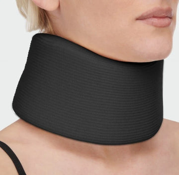 Anatomicline Αυχενικό Κολάρο Μαλακό Μαύρο 8cm κοντινή όψη